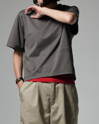 【Pre-order Item】logo Tee (gray)