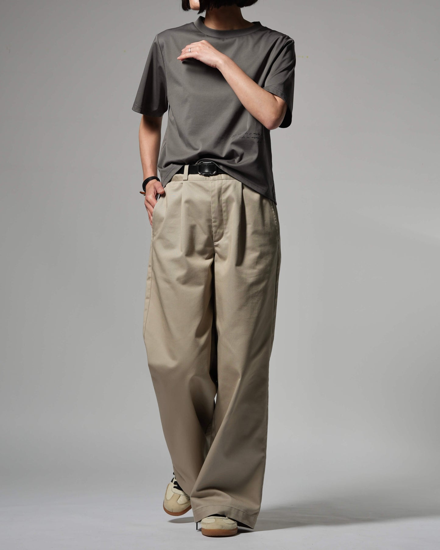 【Pre-order Item】Wide Straight Chino