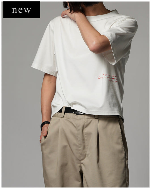 【Pre-order Item】logo Tee (white)